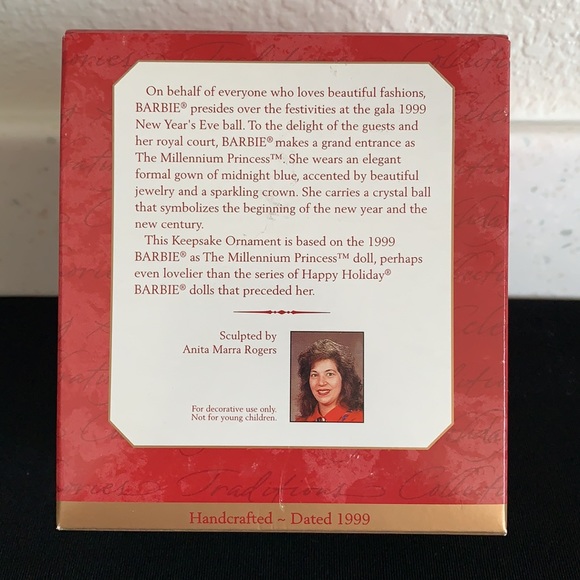 Hallmark Millennium Princess Barbie Ornament - Picture 4 of 16